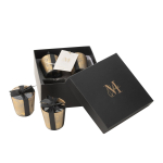cadeauverpakking geurkaarsen oud & amber